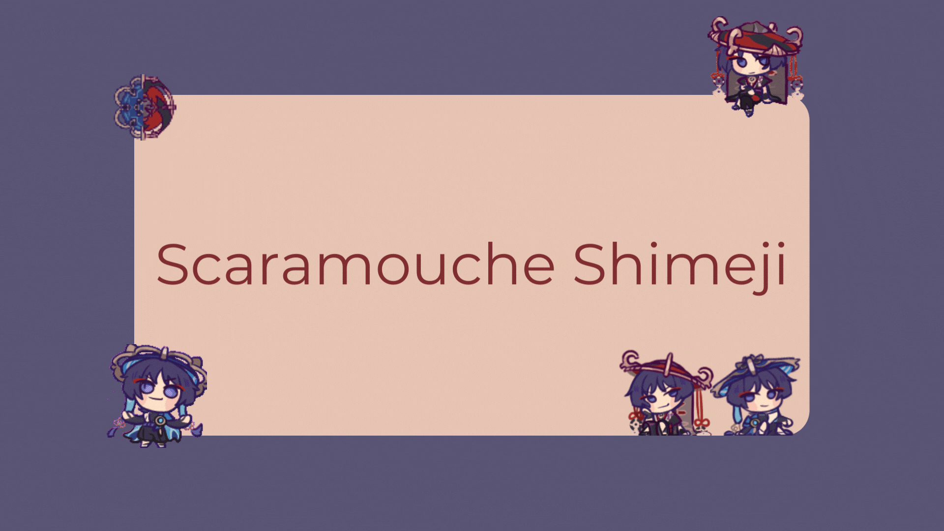 Scaramouche Shimeji Commisioned by @Aylis_Kate Downloadable in Ko-Fi